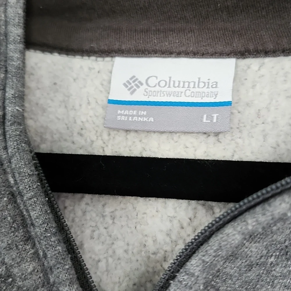 Columbia Men’s 1/4 Zip Pullover Large Tall pre-loved MSRP new it was $89.00. - Picture 3 of 5